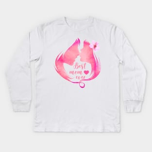 Best Mom Ever 01 Kids Long Sleeve T-Shirt